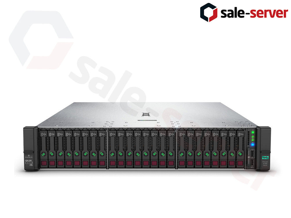 HP ProLiant DL380 Gen10 26xSFF / 2 x Gold 6134 / 10 x 32GB 2666V HP / P408i-a + Expander / 800W